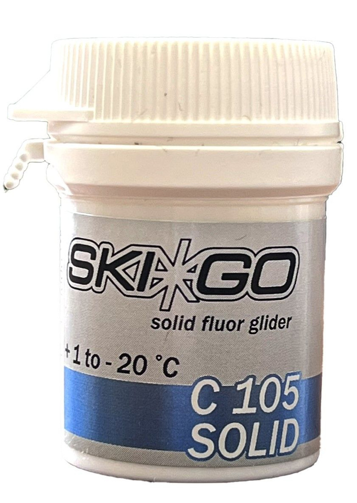 Ускоритель SkiGo Fluor solid C105 +1/-20, blue, 20 г #1