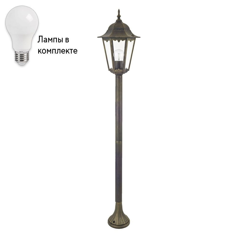 Уличный столб с лампочкой Favourite 1808-1F+Lamps #1