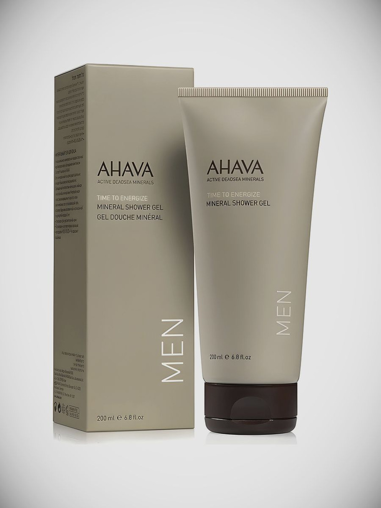 Минеральный гель для душа / AHAVA / Men's Mineral Shower Gel /200ml #1