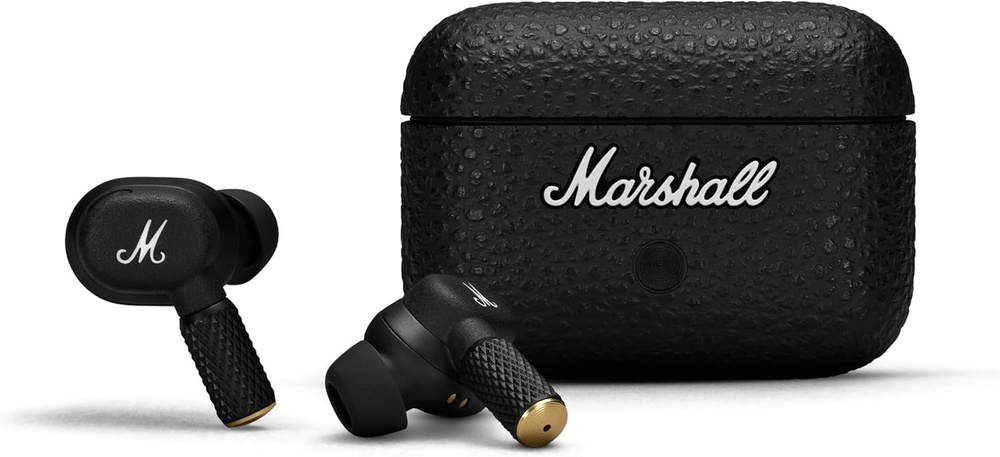 MARSHALL Наушники беспроводные с микрофоном Marshall Monitor II ANC, Bluetooth, USB Type-C, черный  #1