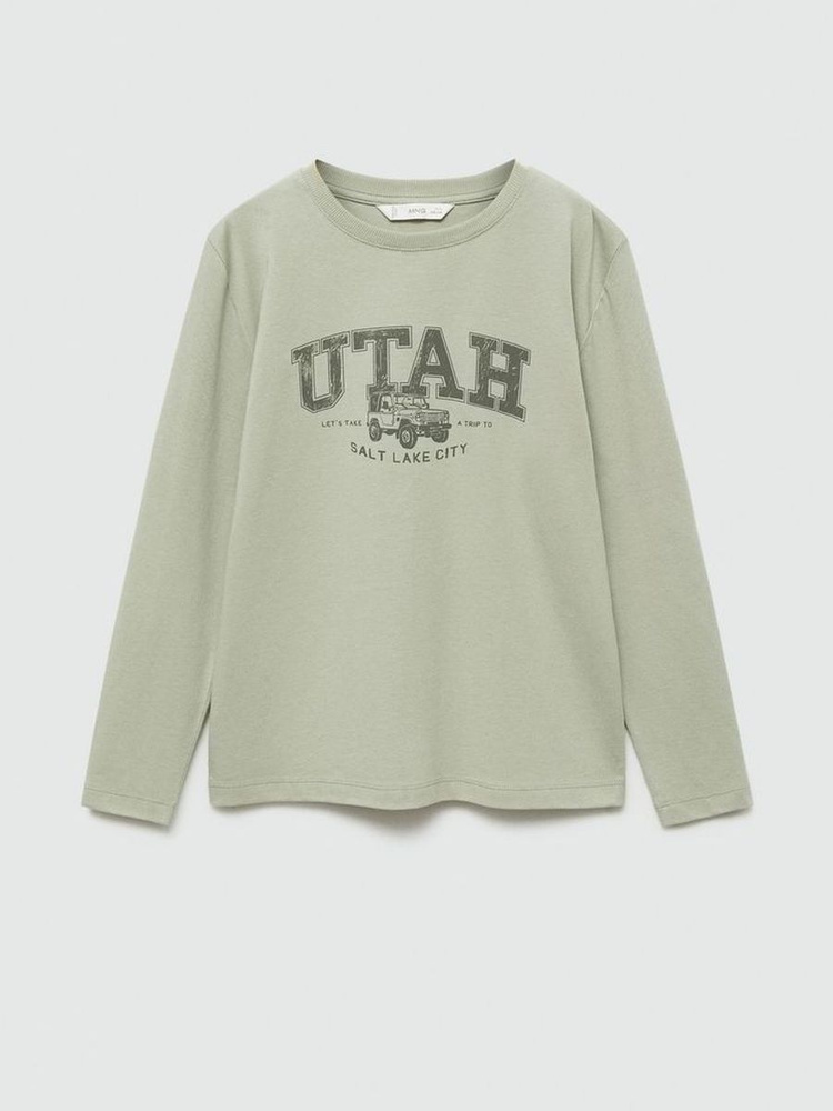 Лонгслив MANGO Kids T-Shirt Utah2 #1