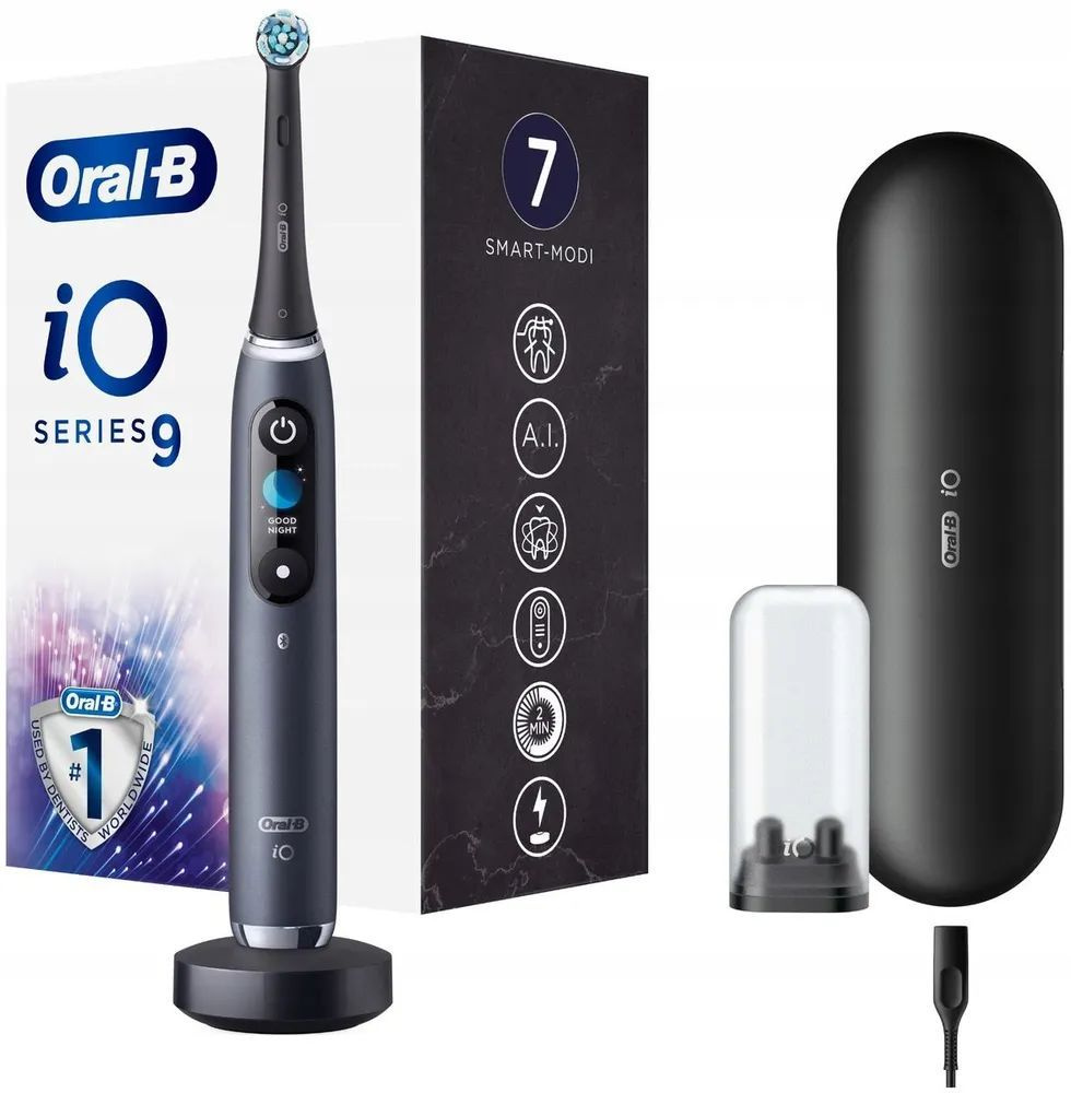 Oral-B Электрическая зубная щетка IO9 BL, черный #1