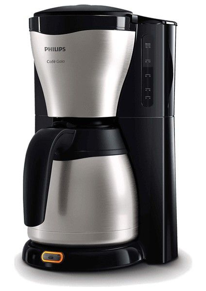 Philips Кофеварка капельная Philips Philips HD7546/20 Кофемашина с фильтром Cafe Gaia — серый_GCFILT8POYE9005 #1