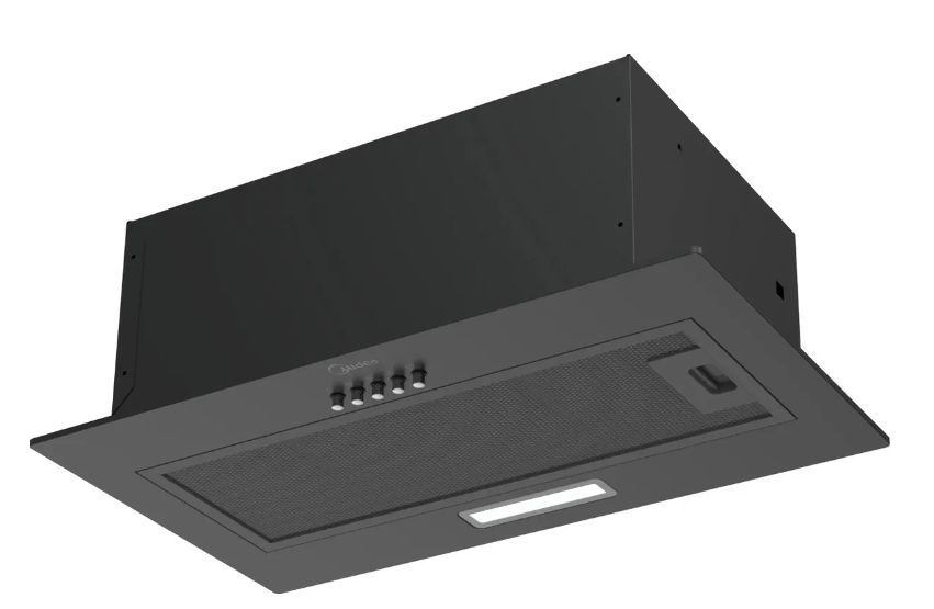 Вытяжка встраиваемая Midea MH60I301B, черный купить на OZON по низкой ...