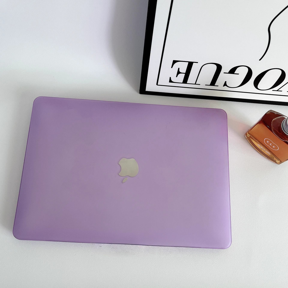 Жесткий кейс Macbook Чехол-накладка Case для Air 13 (A1466 / A1369) Матовый светло-фиолетовый  #1