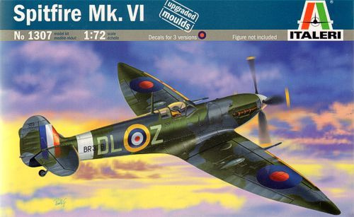 Сборная модель "Supermarin Spitfire Mk.VI" (1:72), артикул 1307 #1