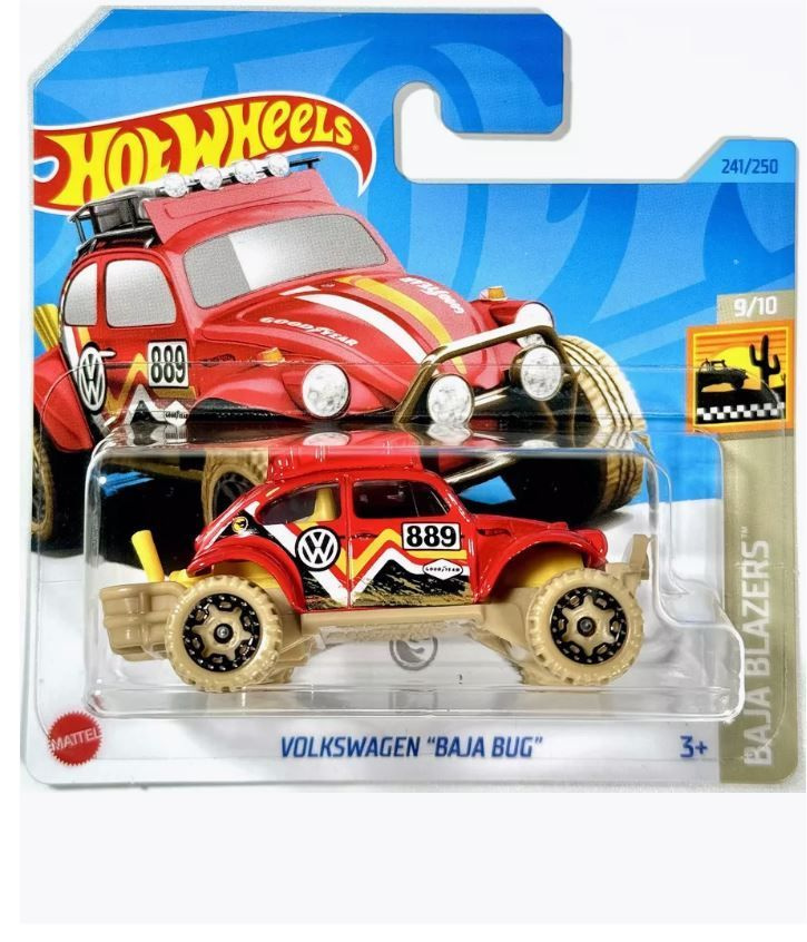 Машинка Hot Wheels Treasure Hunts Volkswagen Baja Bug / HW BAJA BLAZERS / Хот Вилс #1