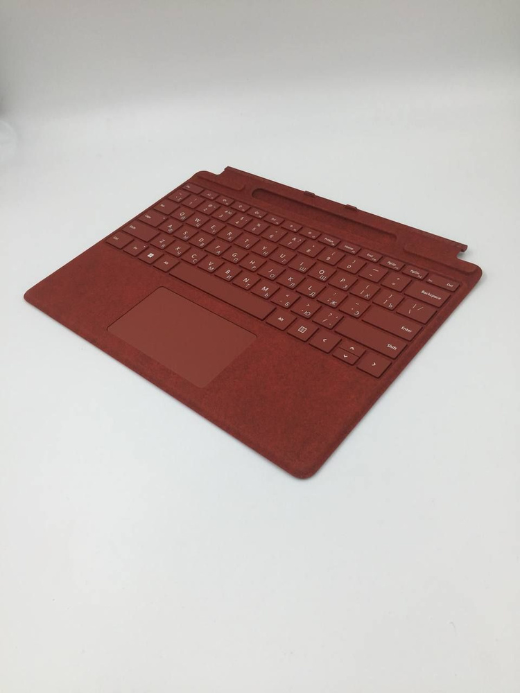 Клавиатура Microsoft Surface Pro 11/10/9/8 Signature Keyboard RUS Красный цвет #1