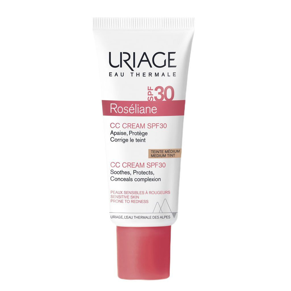 Uriage Roseliane CC Cream крем для чувствительной кожи склонной к покраснениям SPF30, 40 мл  #1