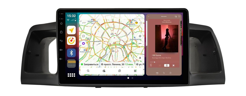 Магнитола Toyota Corolla 01-04 (прав.руль), 01-06 (лев.руль) (8 ядер 2/32 GB 4G Модем,Sim-Карта,DSP,Carplay) #1