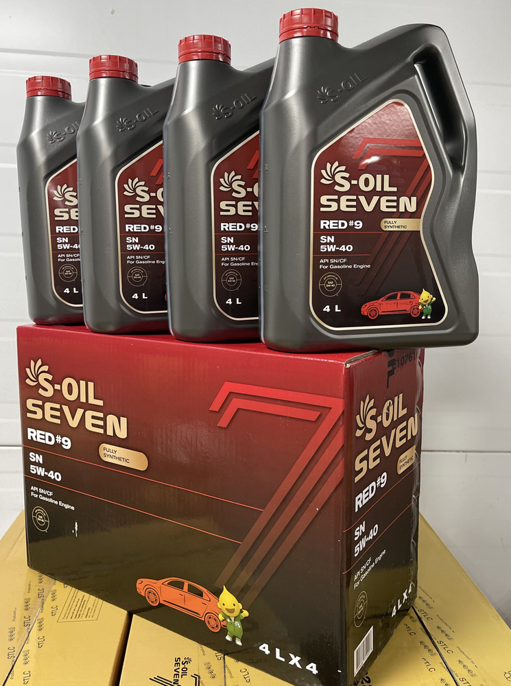 S-OIL SEVEN 5W-40 Масло моторное, Синтетическое, 16 л #1