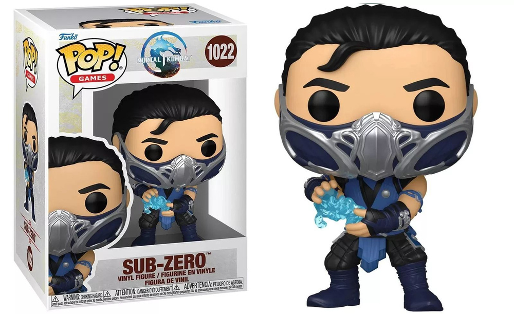 Фигурка Funko Pop! Mortal Combat: Sub Zero 1023 (Фанко Поп Саб-Зиро из игры Мортал Комбат)  #1