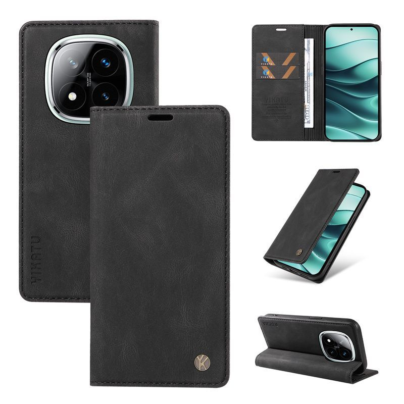 Чехол книжка для Xiaomi Poco X7 5G кошелек телефонов отделением под ...