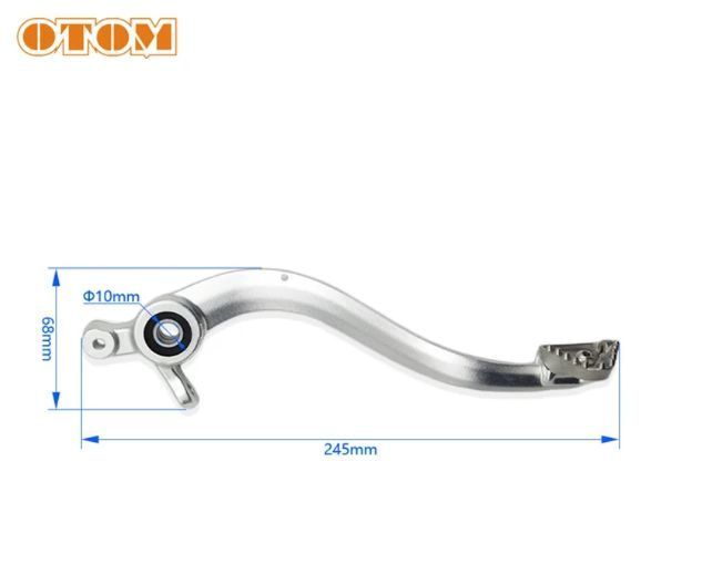 Педаль (лапка) тормоза в сборе (k8 frame) OTOM #1