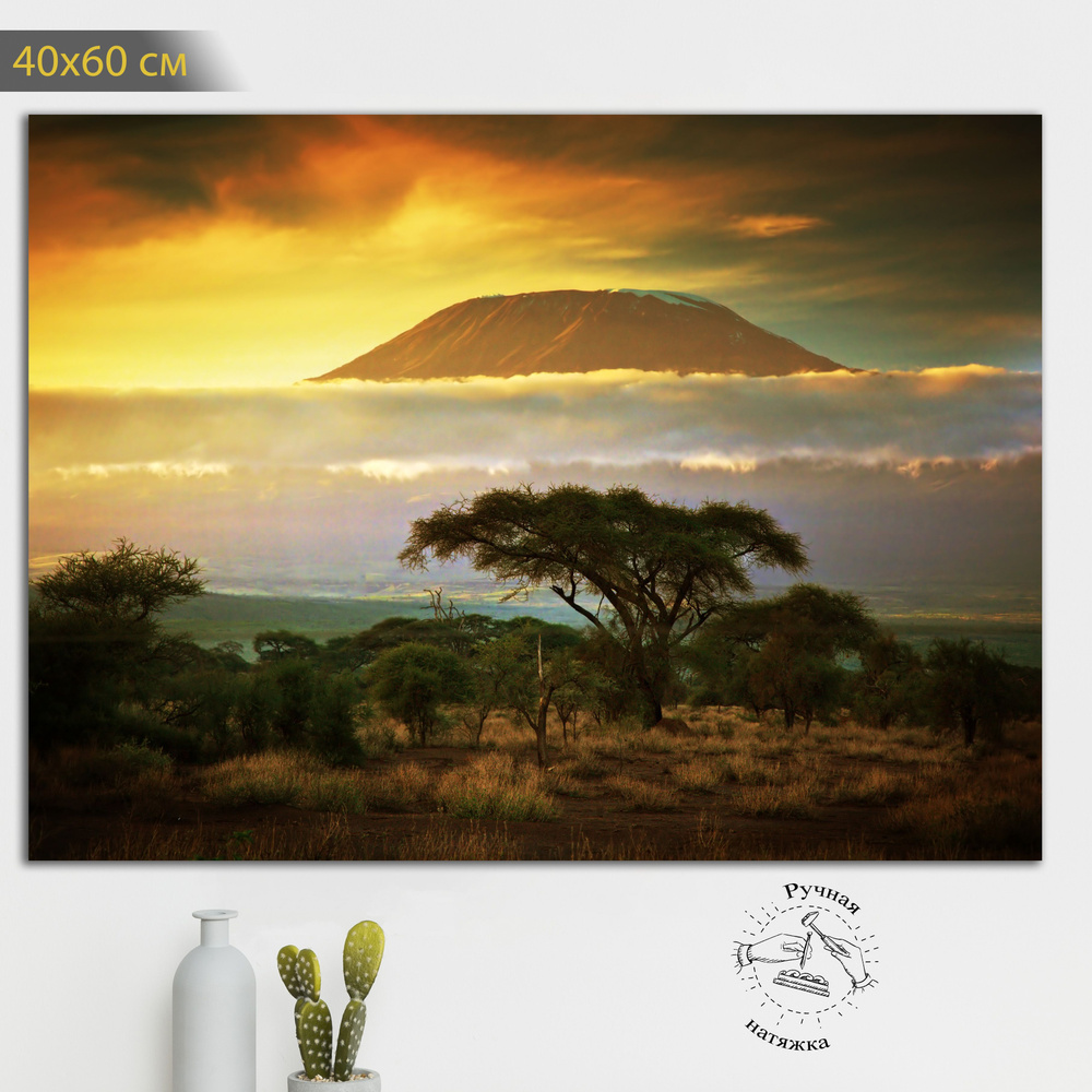 КартинуМне! Картина "Свет Саванны" 40x60 см #1