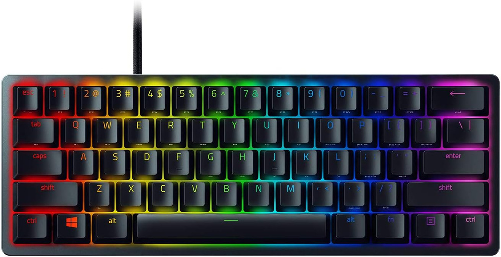 Razer Игровая клавиатура Huntsman, (Razer Analog Optical), Английская раскладка, черный матовый  #1