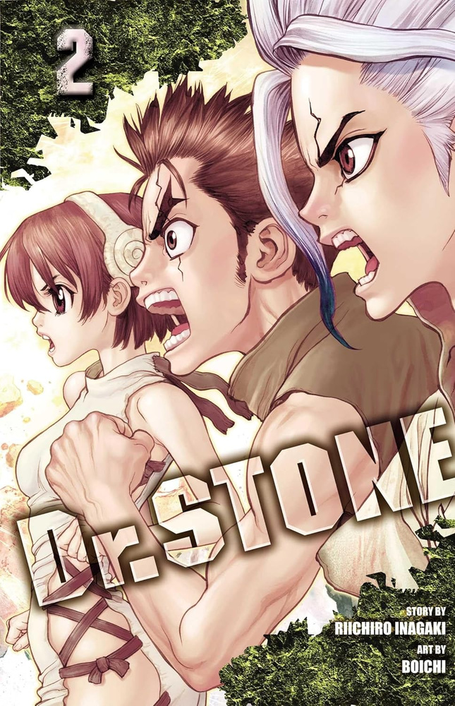 Манга Доктор Стоун (Dr. Stone). Vol. 1-27. ( Riichiro Inagaki
