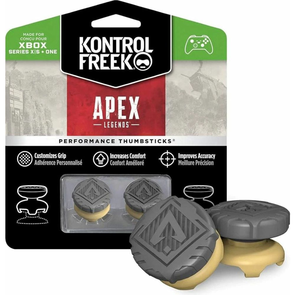 2 высокие накладки на стики KontrolFreek Apex Legends для геймпада Microsoft XBOX One/Series (серые) #1