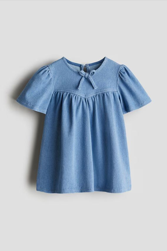 Платье для малышей H&M легкое (под джинс) #1