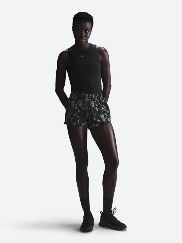 Шорты Nike W NK ONE DF MR 3IN BR SHRT AOP #1
