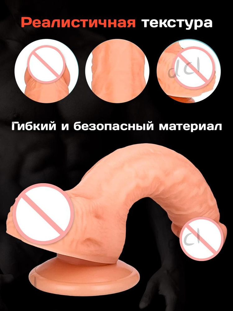 Фаллоимитатор, 18.4см #1