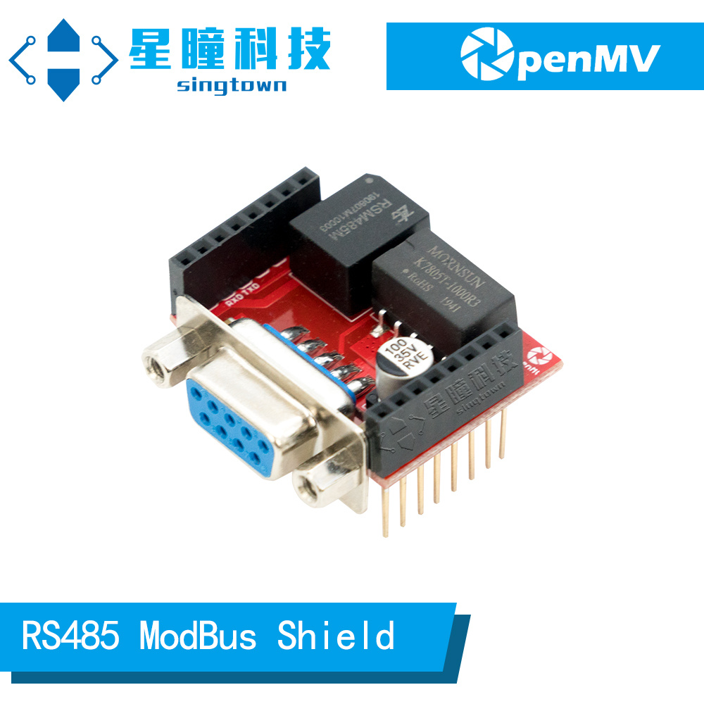 SingTown OpenMV RS485 ModBus Shield - PLC ModBus связь через Uart ...