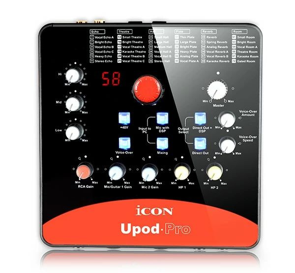 Аудиоинтерфейс iCON Upod Pro #1
