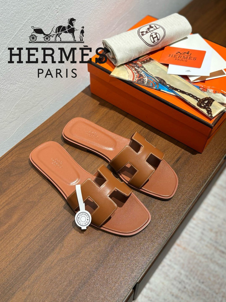 Шлепанцы Hermes #1