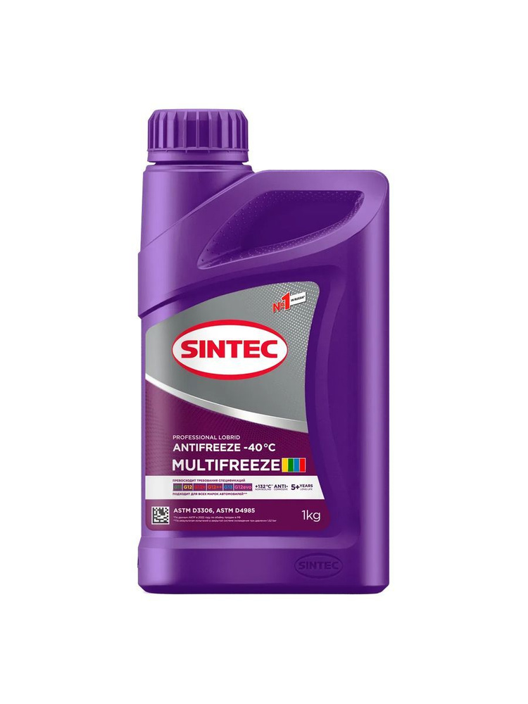 SINTEC Антифриз до -40°С, 1 л #1