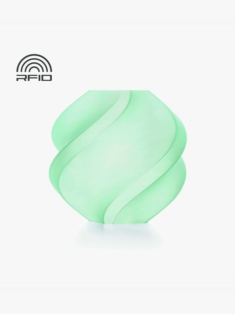 Пластик Bambu Lab PLA Translucent Light Jade 13510 на катушке #1