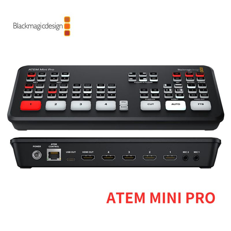ATEM Mini Pro - エーテム ミニ プロ 【美品・使用5回】 Видеомикшер Blackmagic ATEM Mini Pro купить на OZON по низкой цене