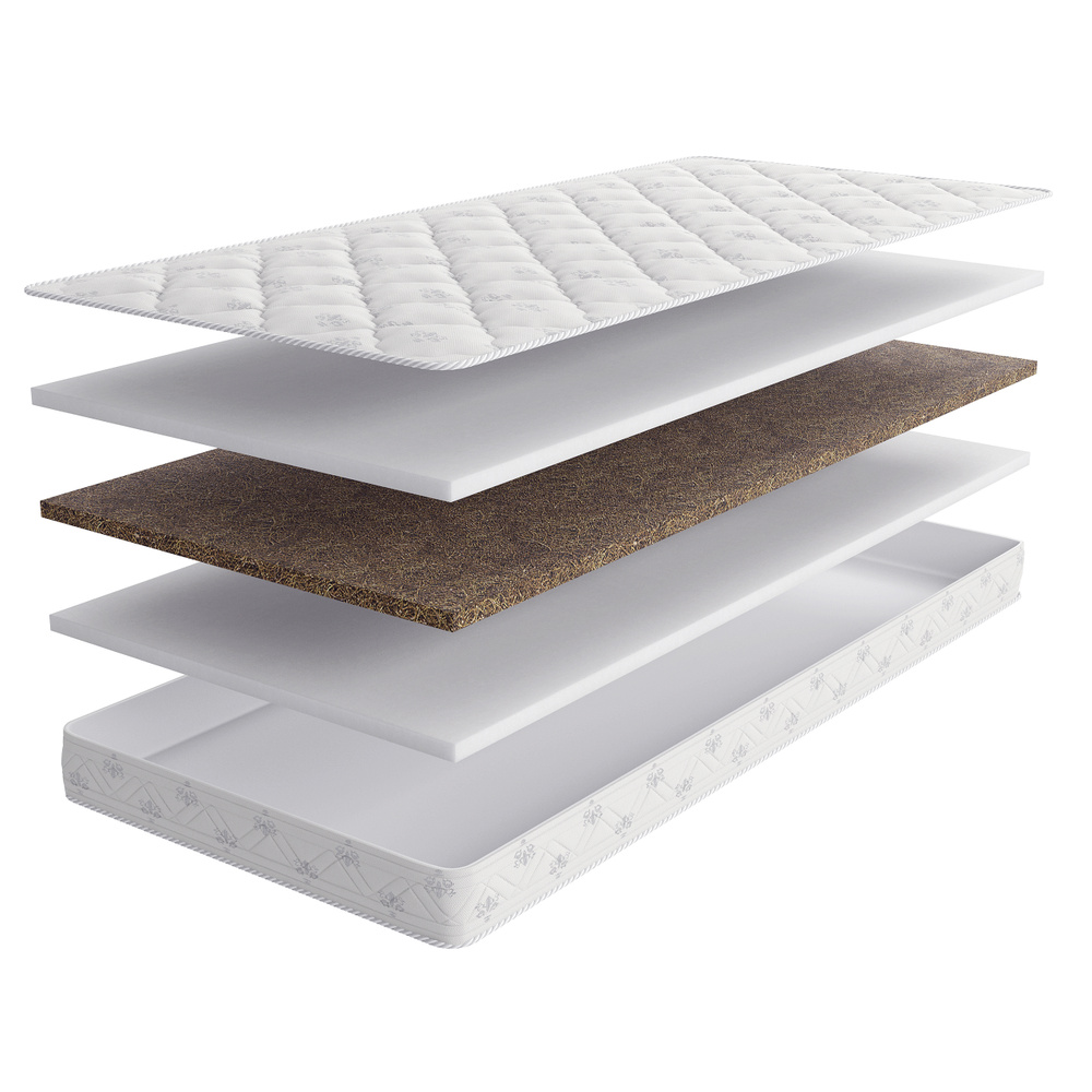 Матрас Lineaflex Tonny 70х160 на кровать, анатомический, детский, средней жесткости, беспружинный, кокос #1