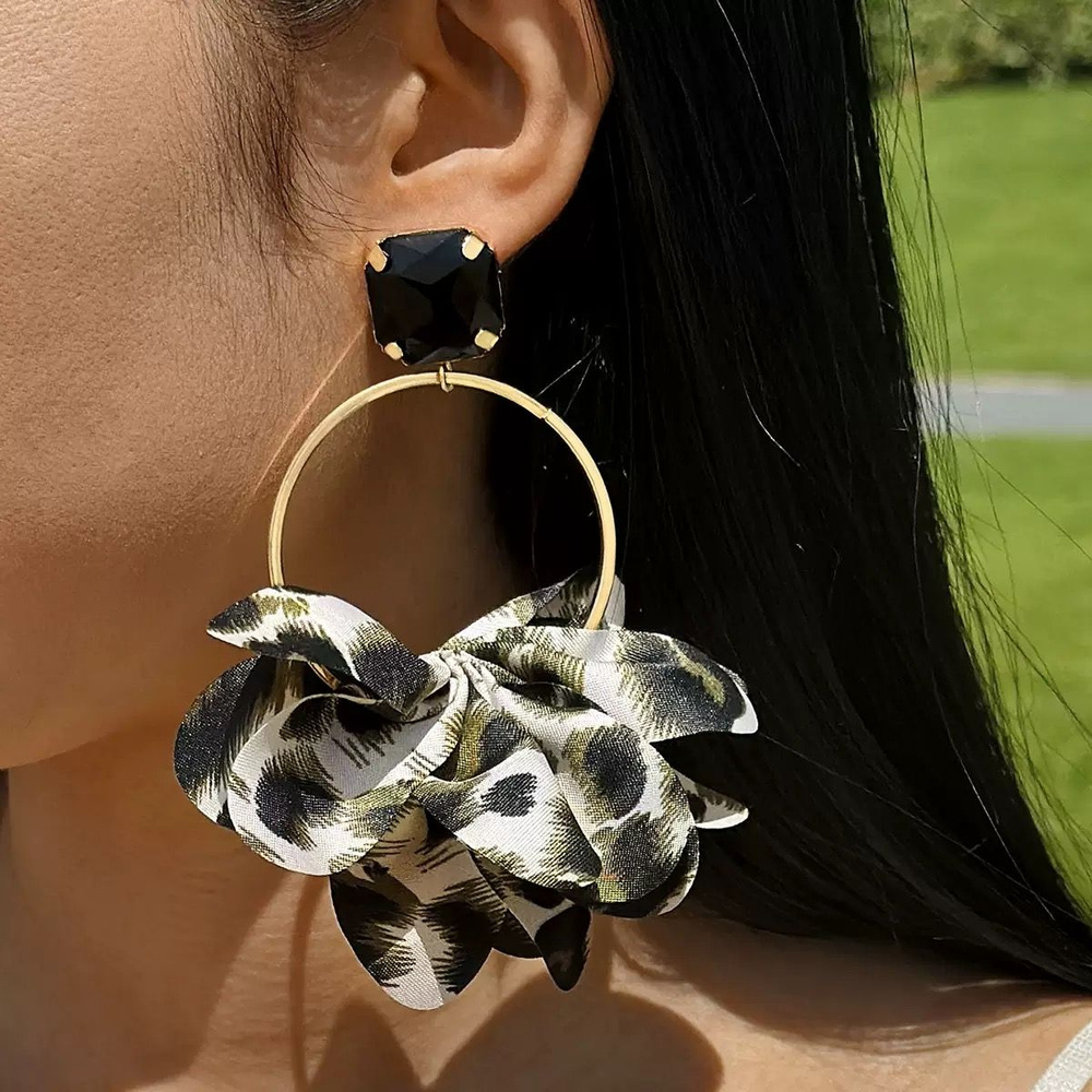 Серьги кольца #1