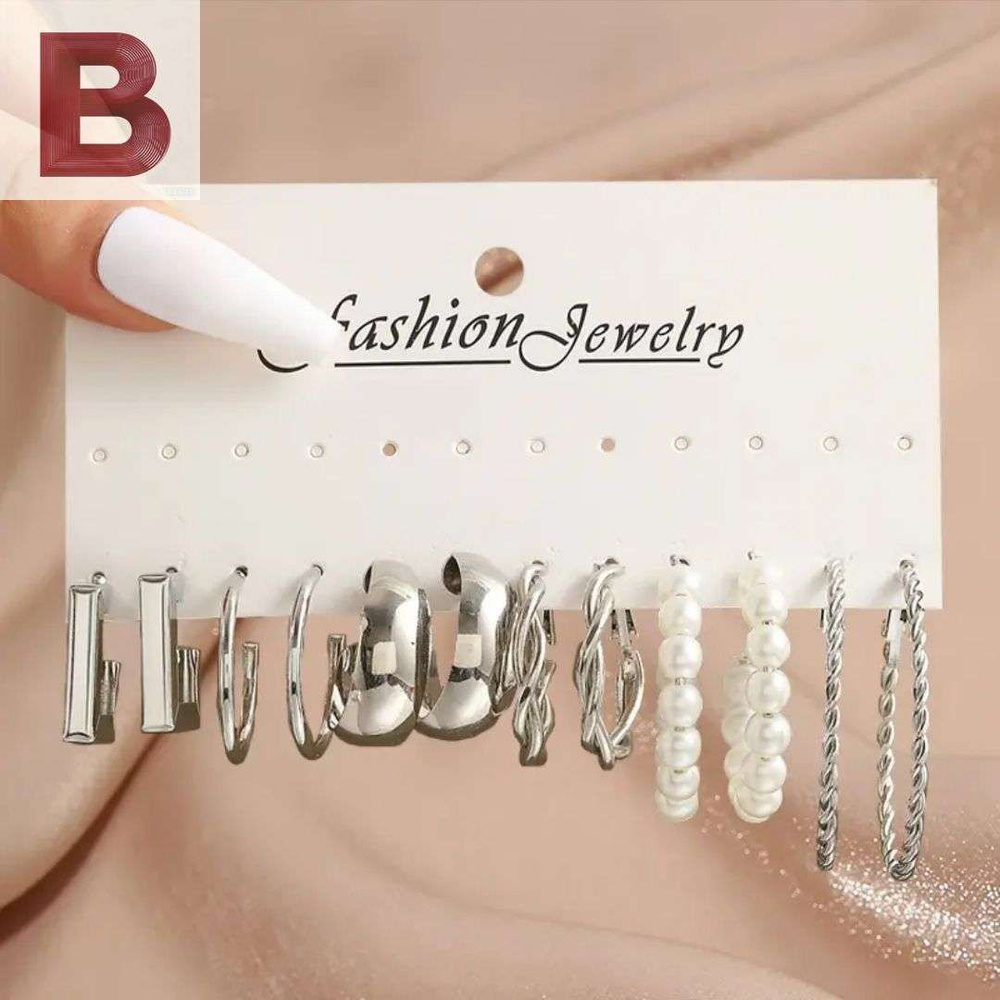 Серьги кольца #1
