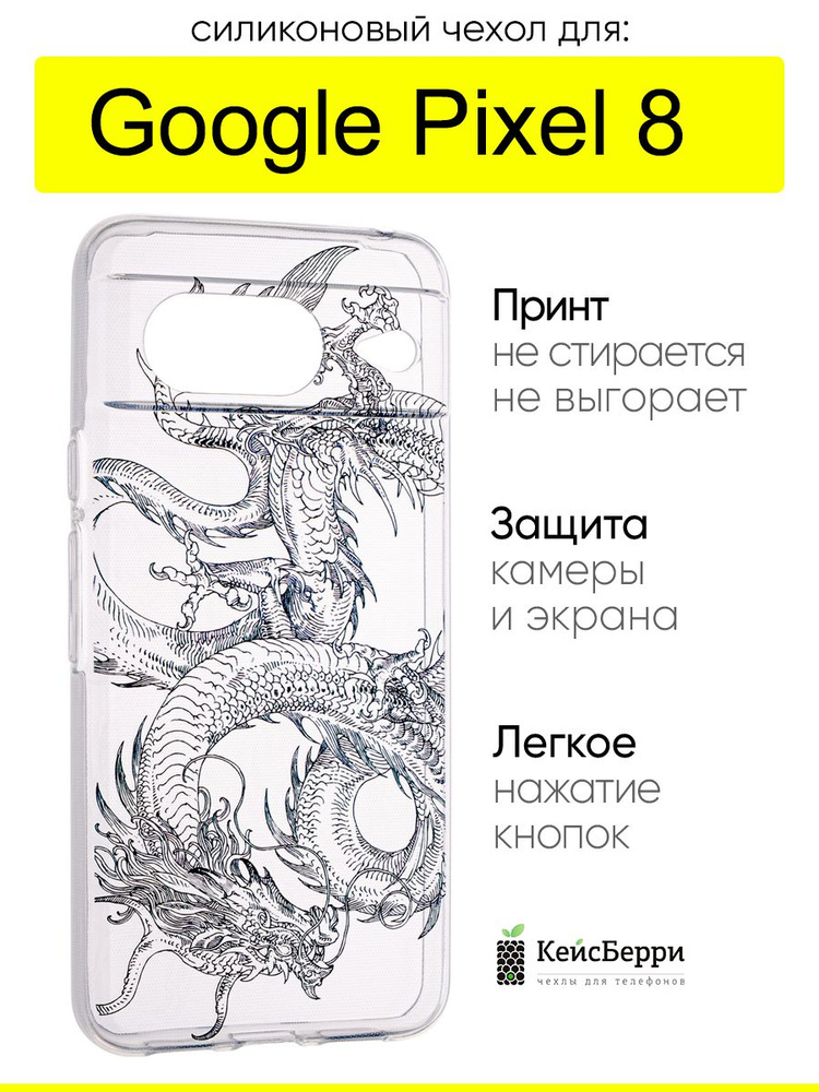 Чехол для Google Pixel 8, серия Clear #1