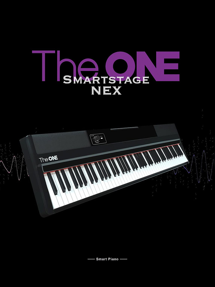 Цифровое пианино TheONE Smartstage NEX. Onyx Black #1