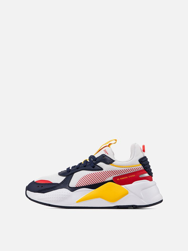 Кроссовки PUMA RS-X демисезонные дышащие белые #1