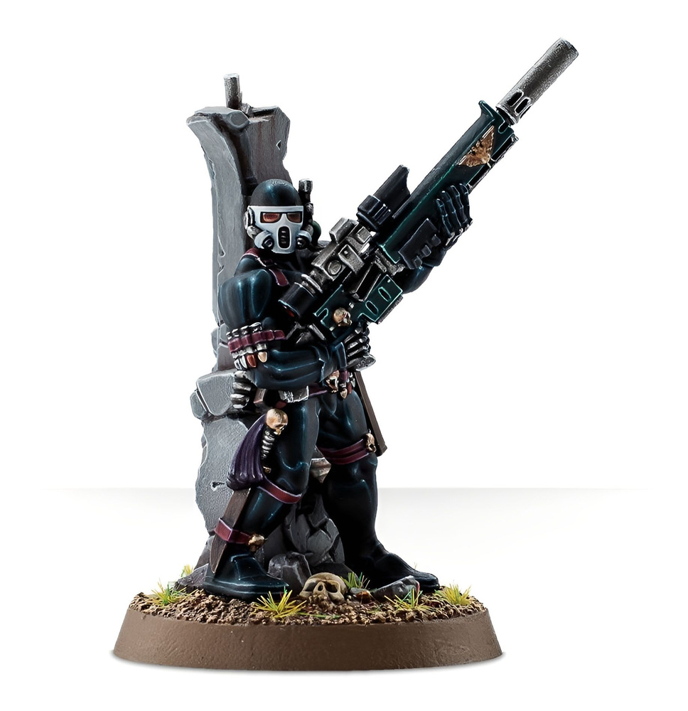 Warhammer 40k Миниатюры / Officio Assassinorum / Vindicare Assassin (смола, литье) #1