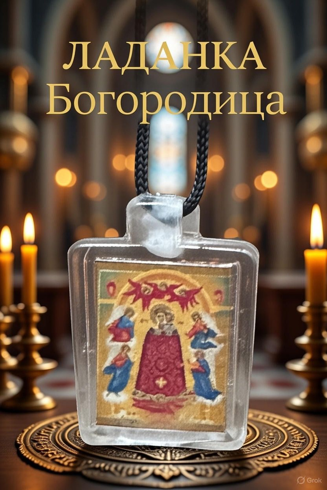 Ладанка образок Богородица #1