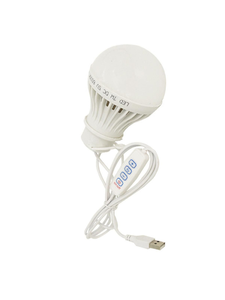 Двухцветная LED-лампа с плавной регулировкой яркости, питание от USB - 7 Вт #1