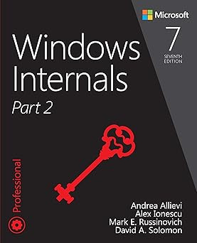 Windows Internals, Part 2 (Developer Reference) #1