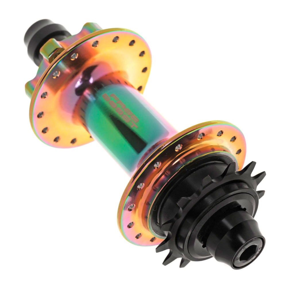 Втулка задняя Xenium STR-62-C 135x10mm болты 13T звезда 32H Oil Slick ...