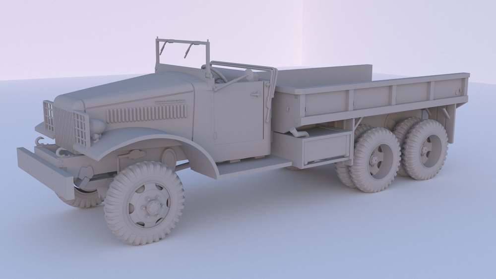 Сборная модель international-m5-6-m5-6-closed-cab в масштабе - 1:100 #19401 #1