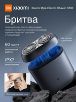 Бритва для мужчин электрическая Xiaomi S200 мини бритва портативная