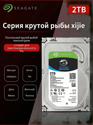 SEAGATE SKYHAWK 2 TB купить на OZON по низкой цене