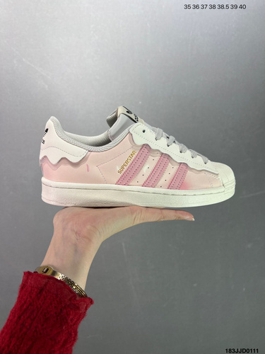 Adidas femme superstar on sale rose