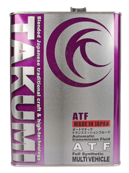 Масло трансмиссионное TAKUMI ATF MV 4л купить на OZON по низкой