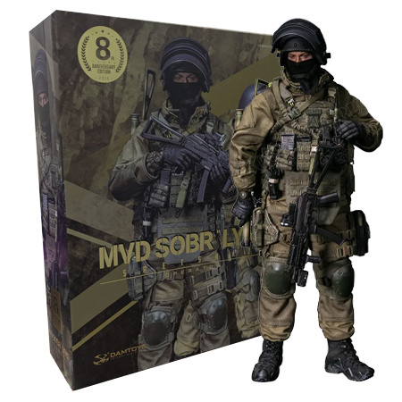 Коллекционная фигурка в масштабе 1/6 - Damtoys - Спецназ МВД СОБР
