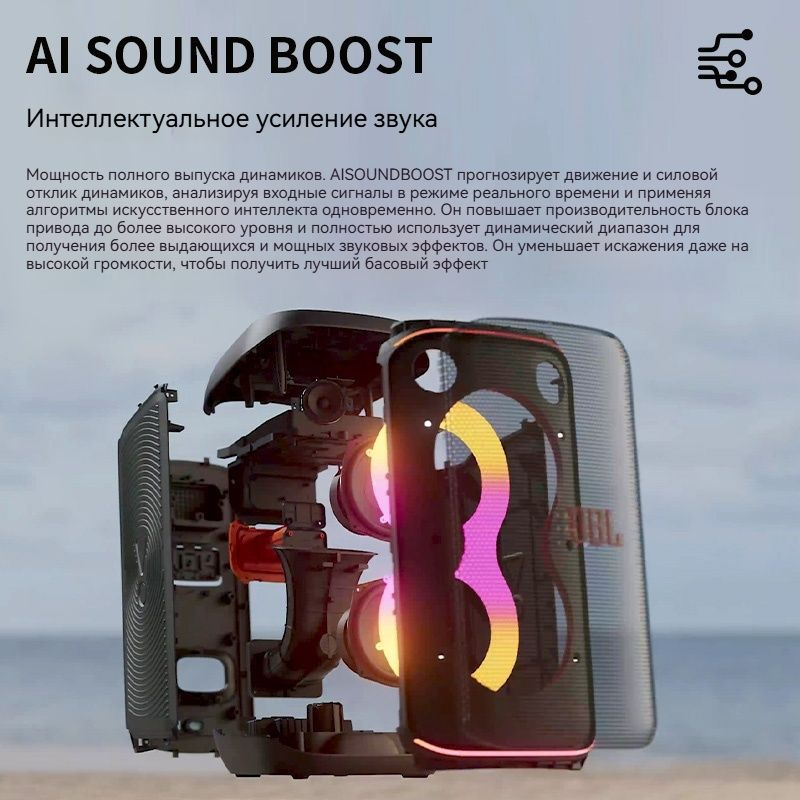 JBL PARTYBOX CLUB 120 Большие колонки для вечеринок, уличные колонки ...