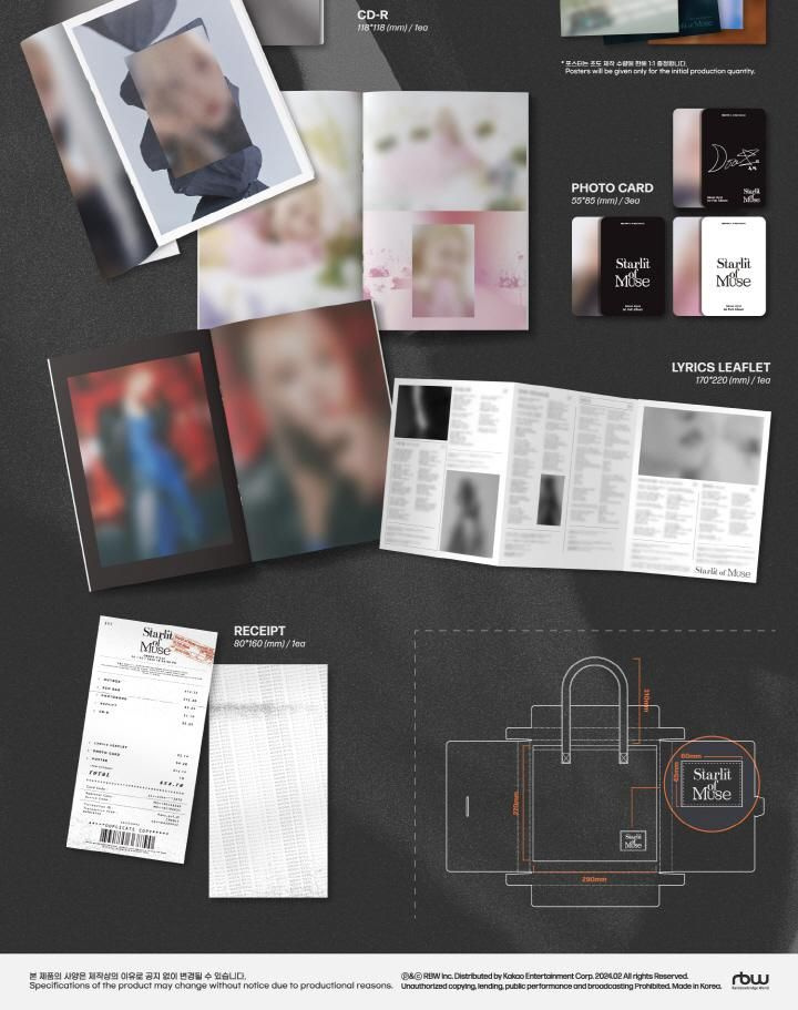 Альбом MOON BYUL - Starlit of Muse 1st Full Album LIMITED Version